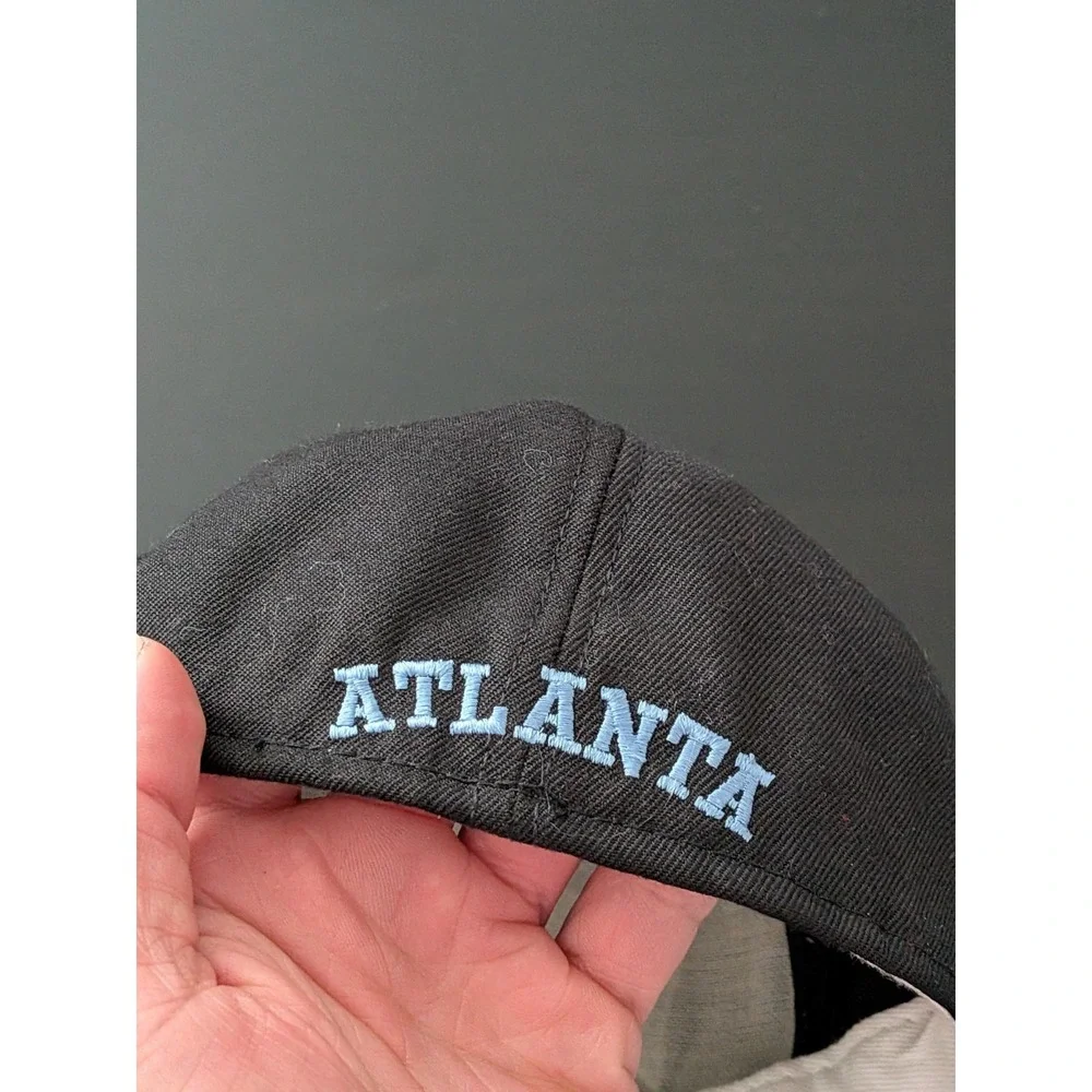 Vintage 1990s Atlanta Knights Hockey Hat IHL Minor‎ League Fitted 6 7/8 DeLong